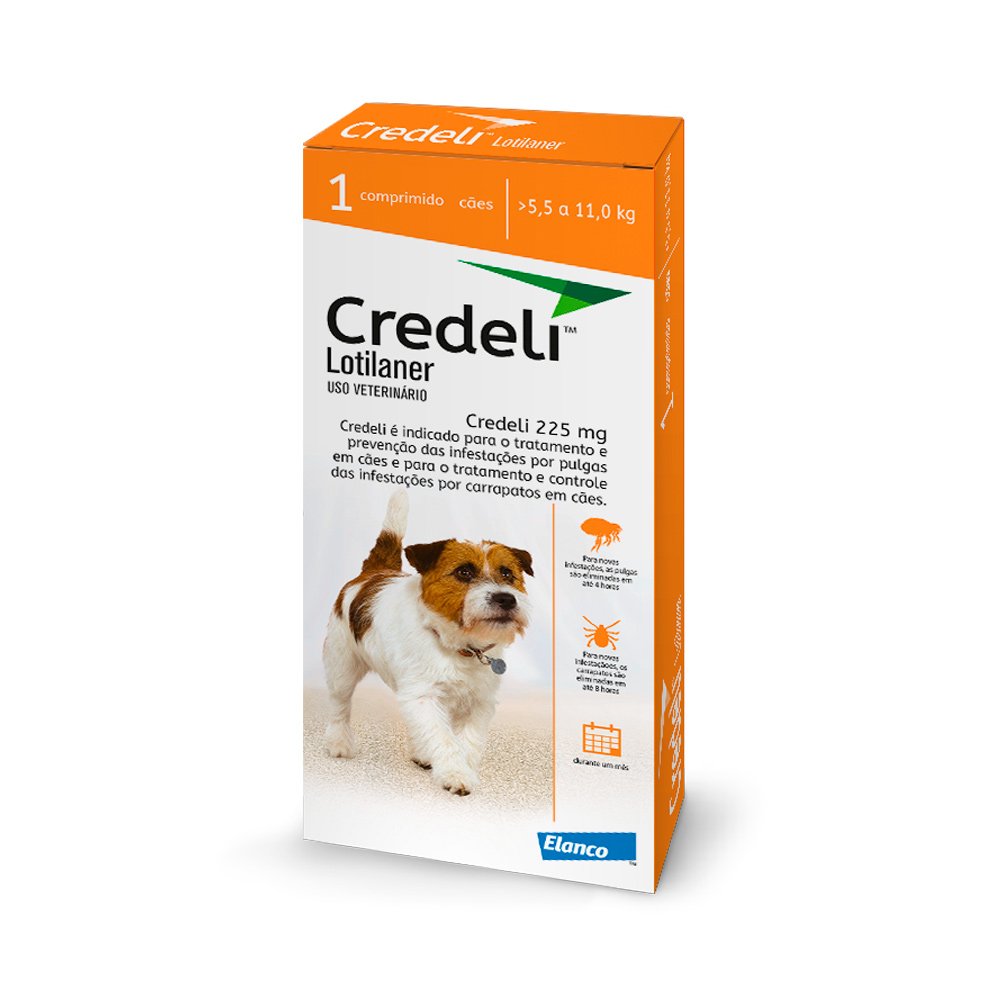 CREDELI 225 mg 5,5 A 11,0 KG
