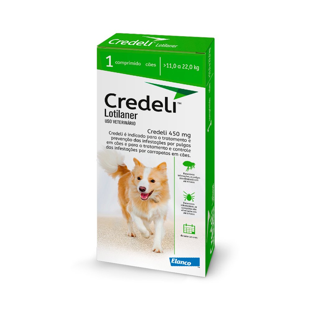 CREDELI 450 mg 11,0 A 22,0 KG